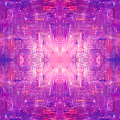 Four Purple Stars 5 Pieces by Irina Gorbman
