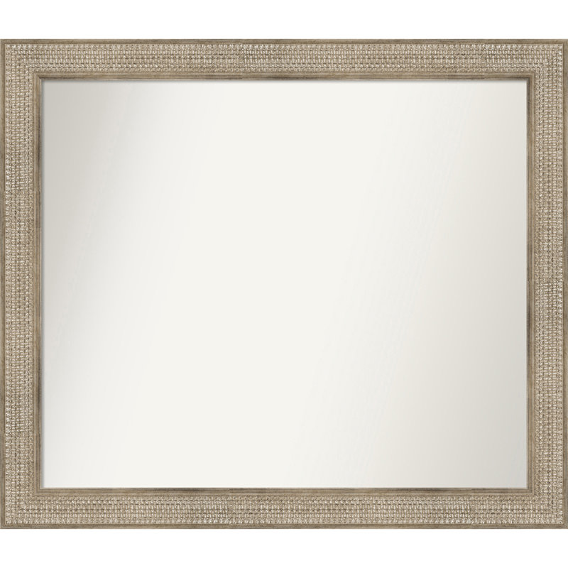 Miroir Jannice, 38 po x 44 po, Rectangle