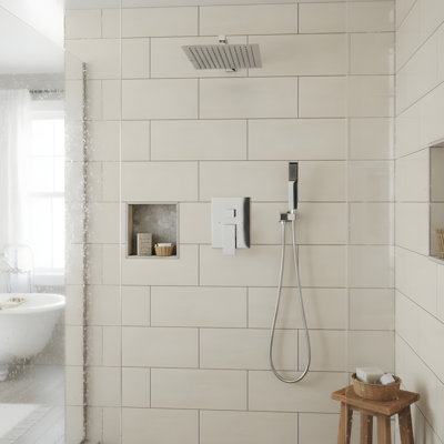 Robinet de pomme de douche mural