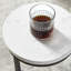 Table d'appoint ronde avec pieds en métal