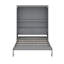 Grand lit escamotable avec tablettes