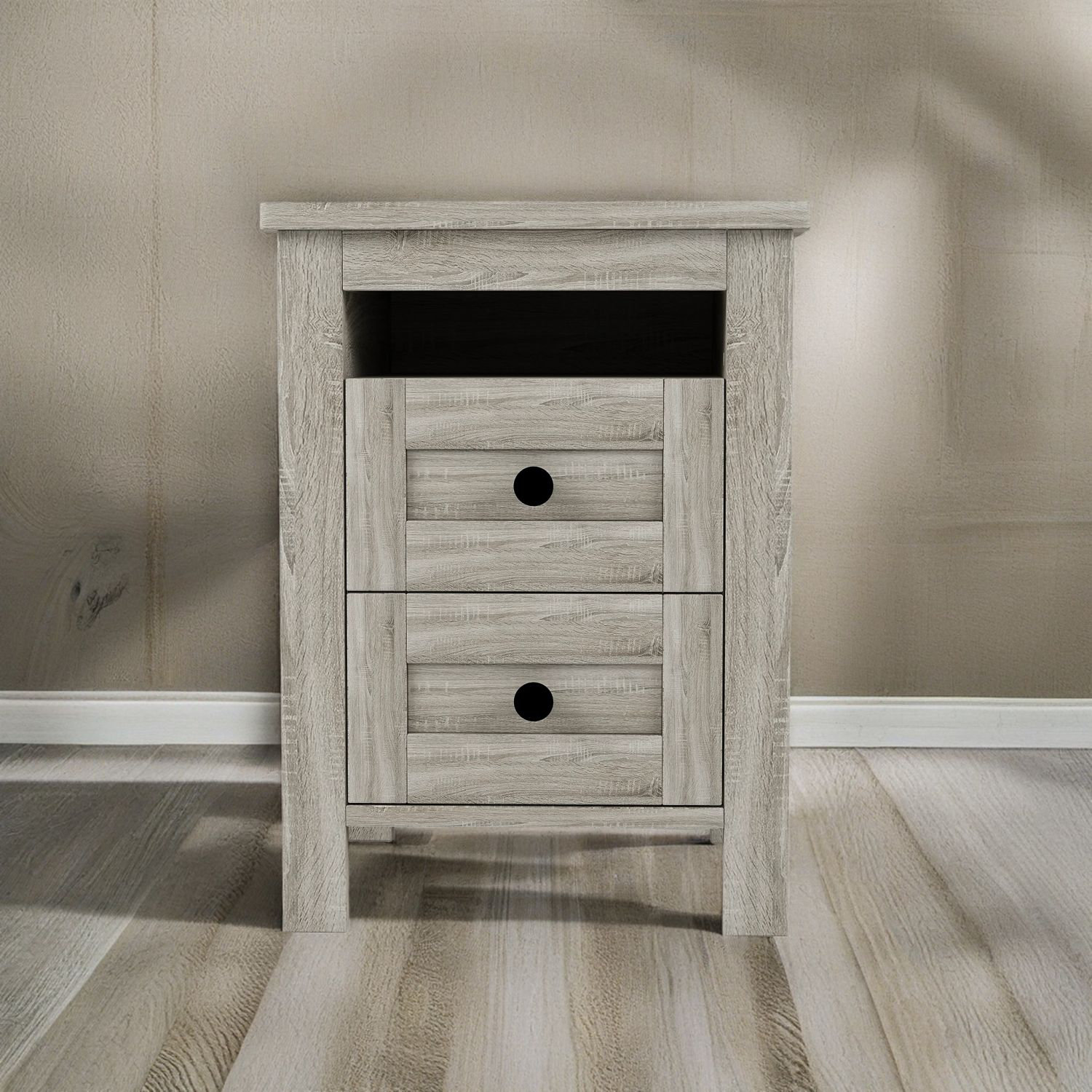 Gracie Oaks Syke Particle Board Nightstand Wayfair