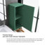 13,78 po Armoire murale de salle de bain W