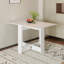 Foldable Wooden Drop Leaf Dining Table-2099239251