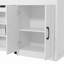 Limestone Single (3') Mid Sleeper Bed Frame with Built in Desk and Ladder-121262306