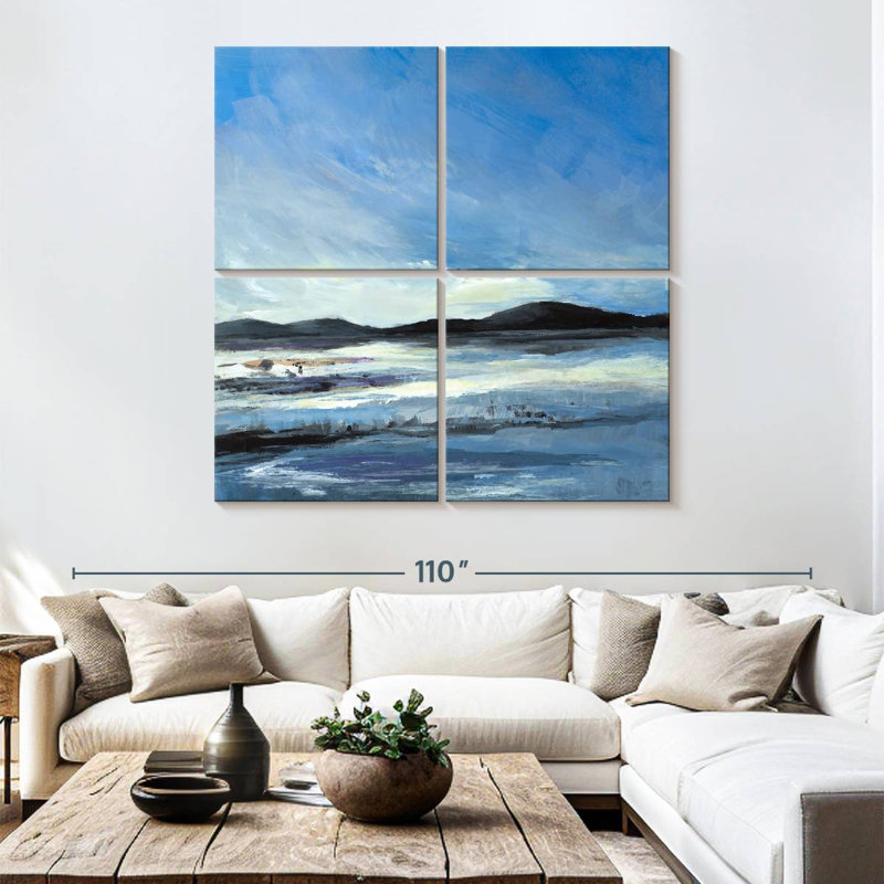 Avery Where Paths Meet, 74" H x 74" W