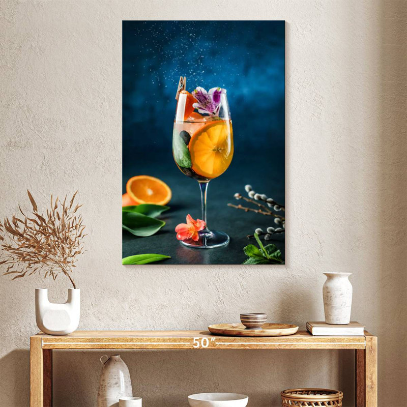 Yarlin Citrus Cocktail, 39" H x 26" W