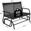 Banc oscillant en plastique Annasophia