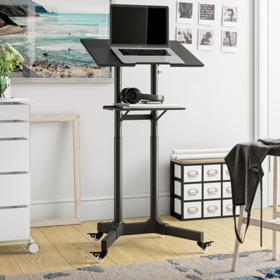 Adjustable Height Iron Standing Desk