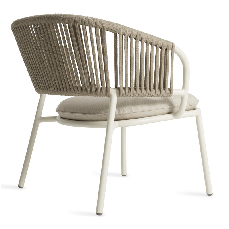 Mate Outdoor Lounge Chair, Linen Sunbrella®