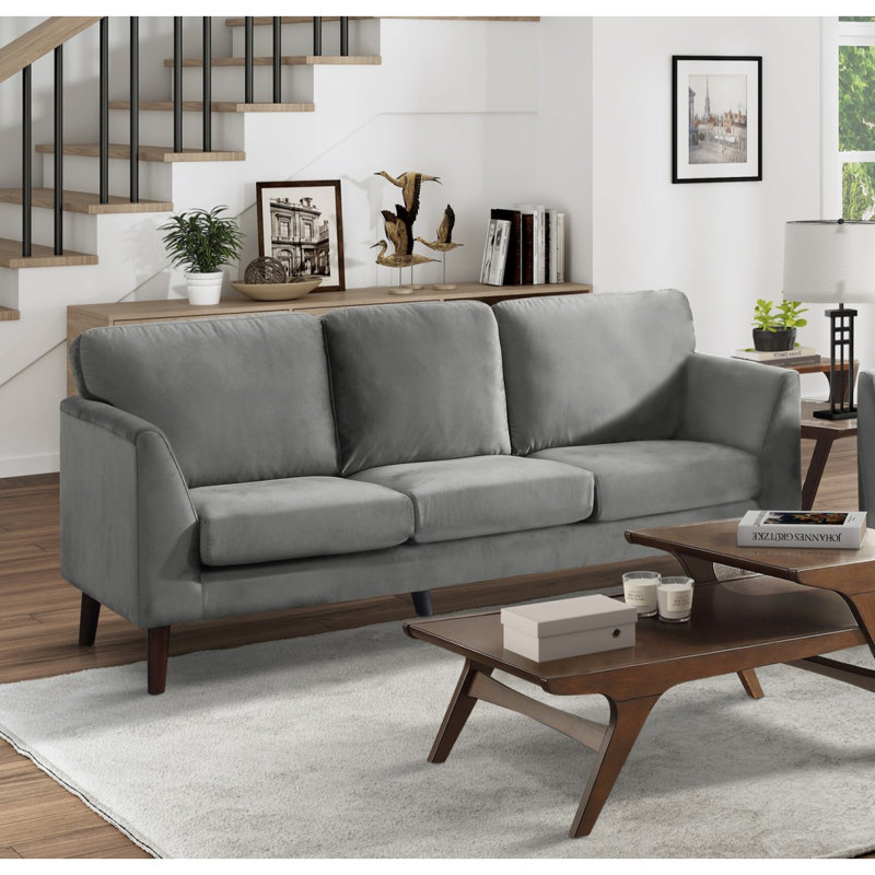 Ensemble de canapé 2 pièces Modern Modern, Gris