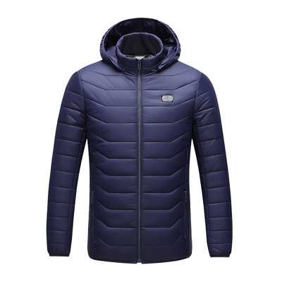 heated jacket Outdoor Warm Clothing Heated For Riding Skiing Fishing Charging Via Heated Coat