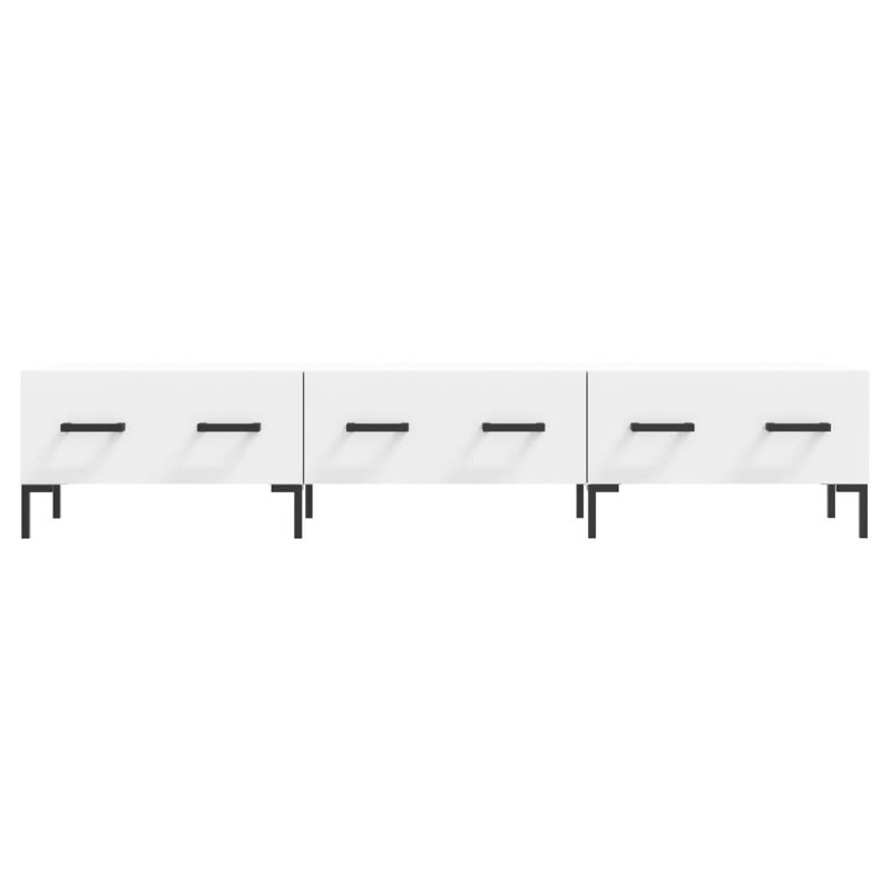Meigan TV Stand for TVs up to 65", White
