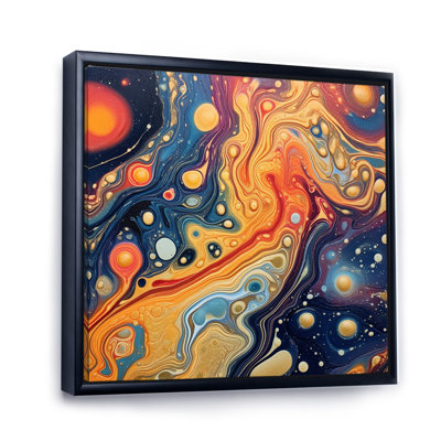 " Orange Blue Galactic Universe II "