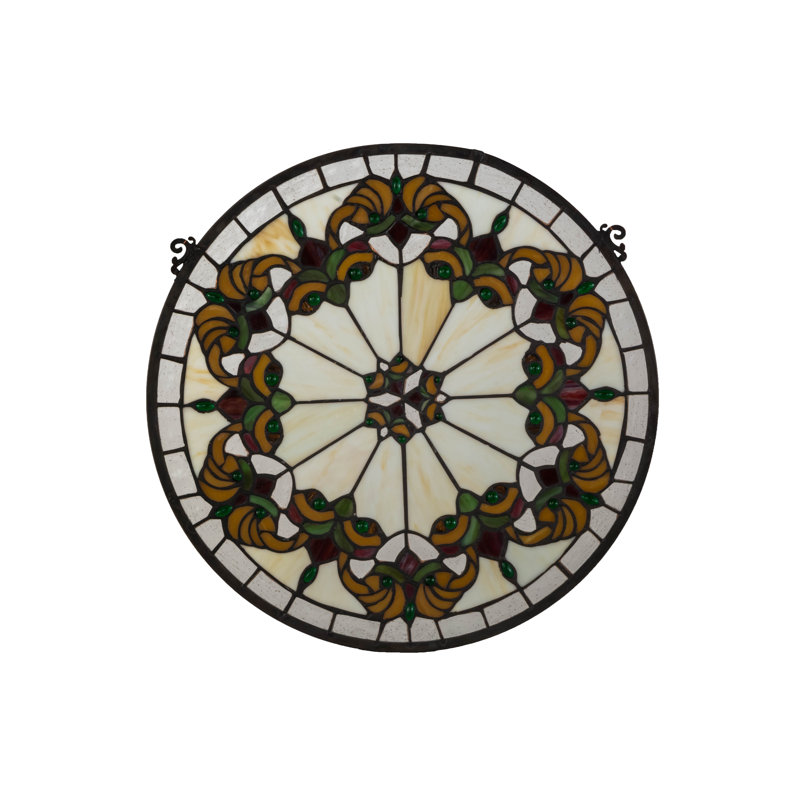 Middleton Medallion Stained Glass Window