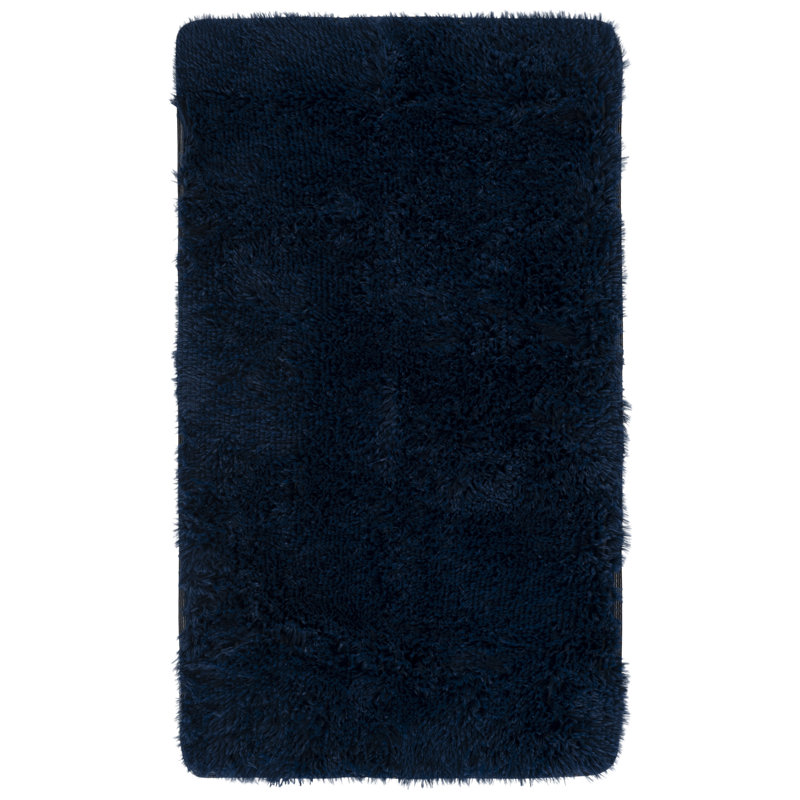 Zaslow Shag Performance Solid Color Rug, Rectangle 2'3" x 4'