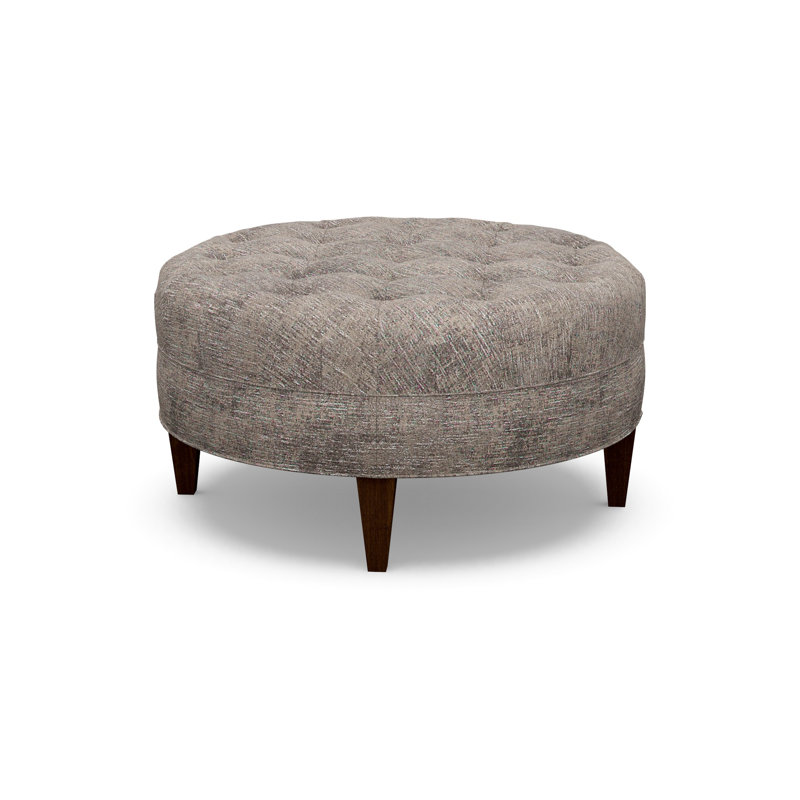 Round Ottoman, Walnut, 9637-86
