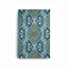 Brun/Blanc/Bleu Sarcelle