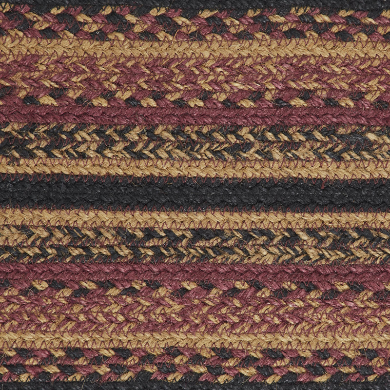 Tapis d'escalier Heritage Farms, Ovale 8,5 po x 27 po