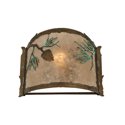 1 - Light Flush Mounted Sconce