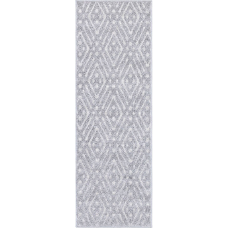 Tapis d'extérieur couleur granit Claudia, Tapis de couloir 2 pi x 6 pi
