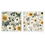 Stotfold - Ensemble de 2 collages carrés floral et botanique-101861317-101861314