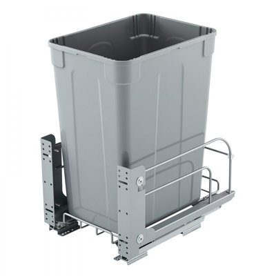 Open Pull Out Rubbish Bin - 33.1L