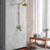 Exposed Thermostatic Shower System 60" Wall Mounted with 1.75 GPM Spout Lever/Cross Handles