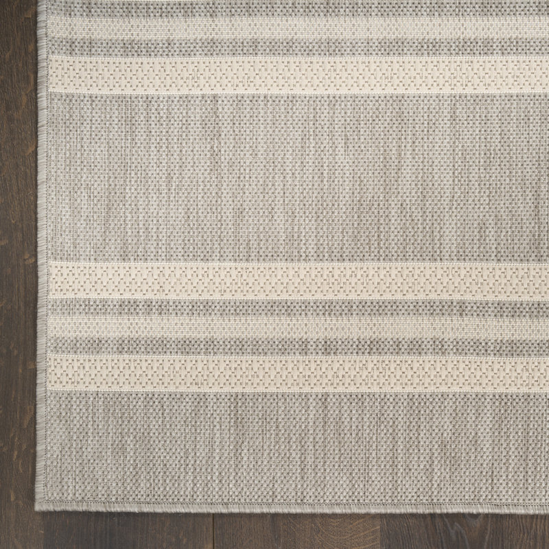 Manderella Modern Rug, Gray, Runner 2'2" x 8'