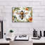 «Bee Parmi Watercolor Flowers» par Momart, art mural sur toile-1653102343