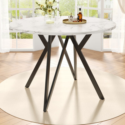 100 Cm Round Dining Table With Legs