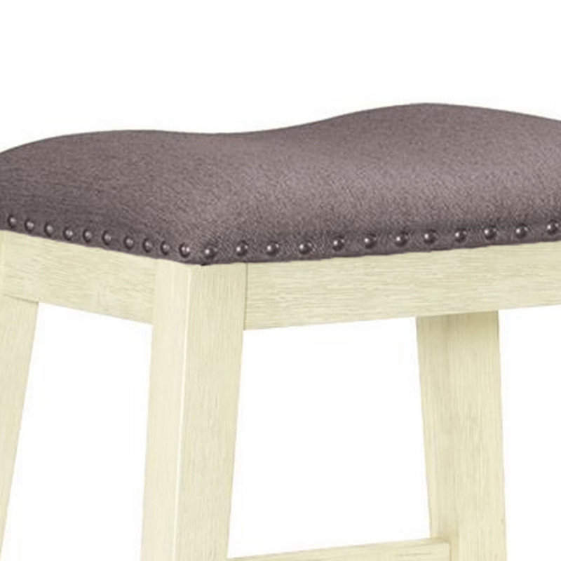 Tabouret de bar en bois massif