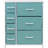 Sorbus 7 Drawers Dresser with Steel Frame and Wood Top-749942970