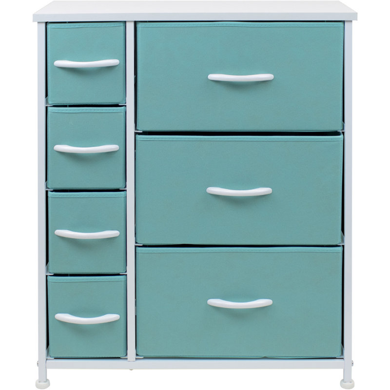 Aqua Delight Nursery Dresser with Extra Deep Drawer