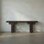 Console en bois massif 82 po Nabu