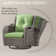5 - Person Patio Conversation Sets with Cushions