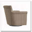 Fauteuil d'appoint pivotant en similicuir-1678861447