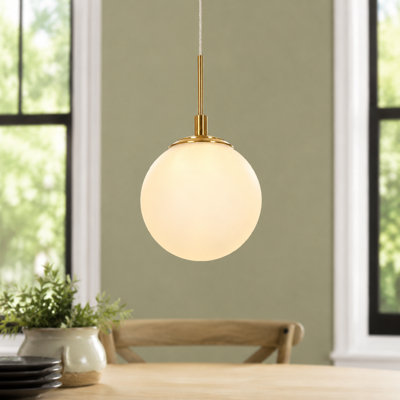 Luminaire suspendu sphère 1 lumière Christobel