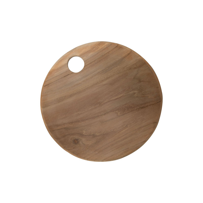 Teak Round Cutting & Serving Board