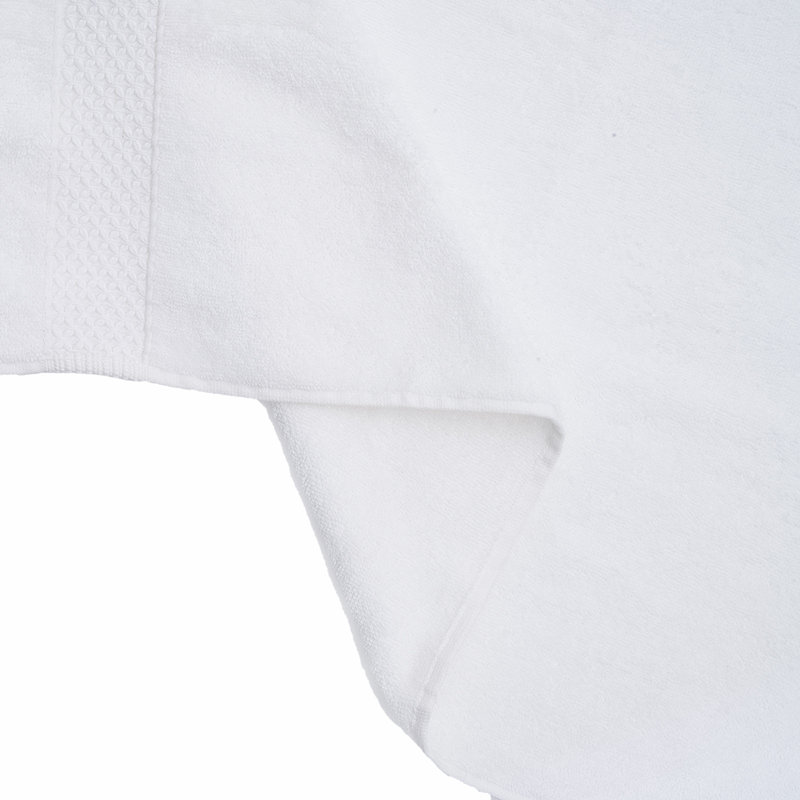 Aaidah Plush Washcloth, White