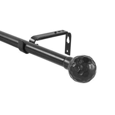 Dingess Adjustable 0.75'' Single Curtain Rod