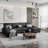 106.3" Upholstered U-Shaped Sectional Sofa-819564624