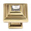 Swarovski Crystal Square Knob-5224264