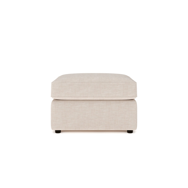 Halston Upholstered Ottoman, Lena Sand