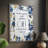 Indigo Scripture Framed Print - Solid Wood-1241180918