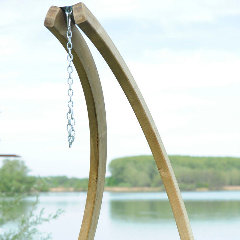 Atlas Wooden Hanging Chair Stand
