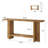 Double-Layer Storage Sofa Table,Hallway Table,Console Table