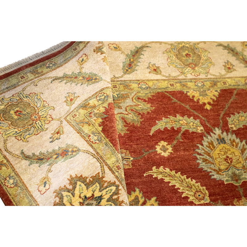 Handmade Wool Oriental Area Rug