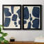 "Blue P pièces I", ensemble de 2 reproductions d'art encadrées-1230200185-1230200186