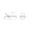 Haven Outdoor Teak Chaise Lounge-71550155